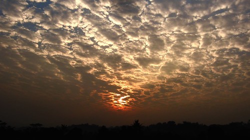 morning sky cloud sunrise awan langit