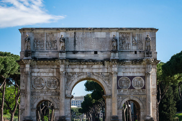 Arch of Constantine, Roman Forum, Rome, Italy