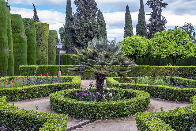 Jardines del Alcázar de los Reyes Cristianos, Córdoba (España)