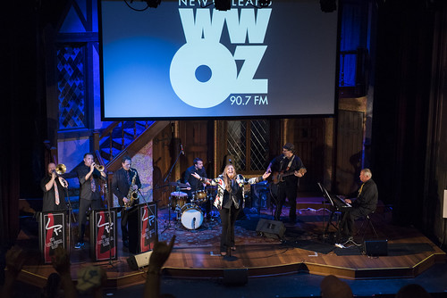 Lena Prima at the WWOZ Groove Gala at Tableau and Le Petit Theatre in New Orleans on September 5, 2019. Photo by Ryan Hodgson-Rigsbee RHRphoto.com