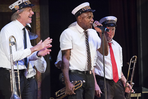 Storyville Stompers at the WWOZ Groove Gala at Tableau and Le Petit Theatre in New Orleans on September 5, 2019. Photo by Ryan Hodgson-Rigsbee RHRphoto.com