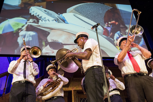 Storyville Stompers at the WWOZ Groove Gala at Tableau and Le Petit Theatre in New Orleans on September 5, 2019. Photo by Ryan Hodgson-Rigsbee RHRphoto.com