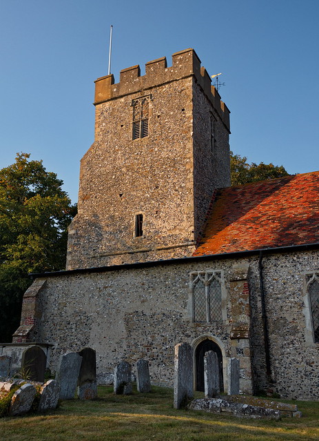 Tower of St Andrew's Church, Wickhambreaux