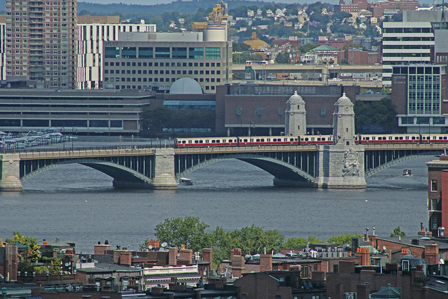 MBTA Red Line, Longfellow Bridge - Boston, MA