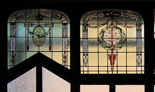 Stained Glass Window - McGregor House Museum - Kimberley (46)