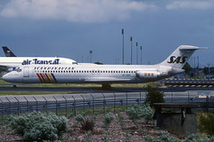 Scandinavian DC-9-51 SE-DOO CDG 16/06/2001