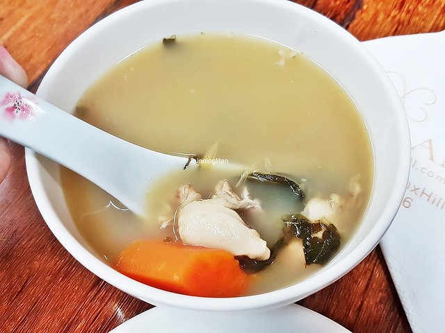 Double-Boiled Fish & Pork Soup With Preserved Silverbeet