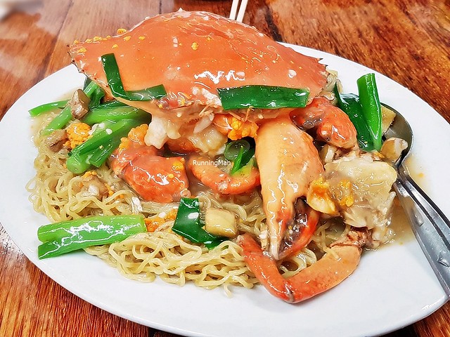 Ginger & Spring Onion Crab Noodles