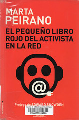 Marta Peirano, El pequeño libro rojo del activista