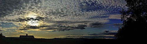 panorama sky mackerelsky mackerelclouds skyview skyscene clouds cloudysky nature naturephoto naturephotography landscape landscapephoto landscapephotography september maine
