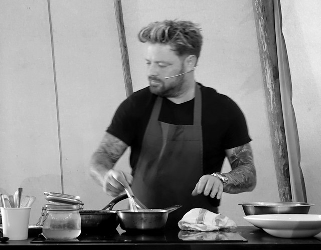 Chef Tommy Heaney of Heaney's Restaurant at Wirral Food & Drink Festival 2019