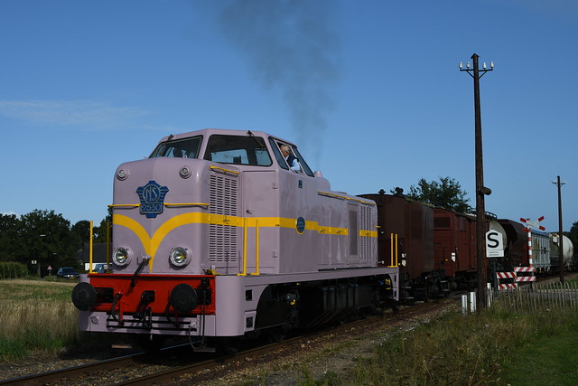NS 2530 mit Güterzug