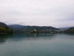 Veduta del lago di Bled