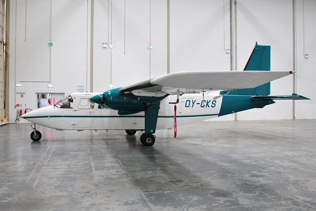 OY-CKS BN-2A-21 Islander (c/n 553)