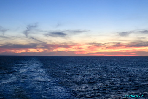 ‎southatlanticocean sunset sunrise sea cruise cruising worldtrekker ncl
