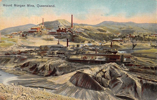 Mount Morgan Mine, Qld - circa 1910