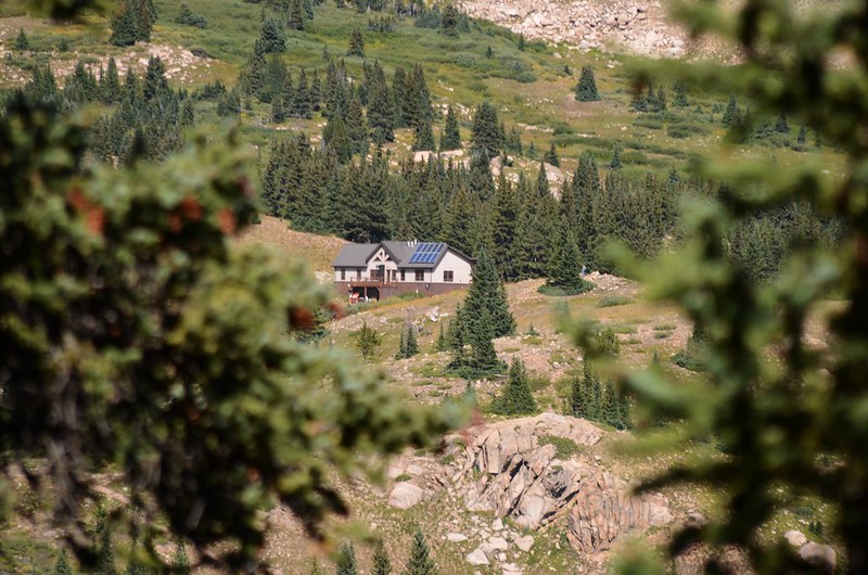 Overlook of Broome Hut from Berthoud Pass Ditch (1)