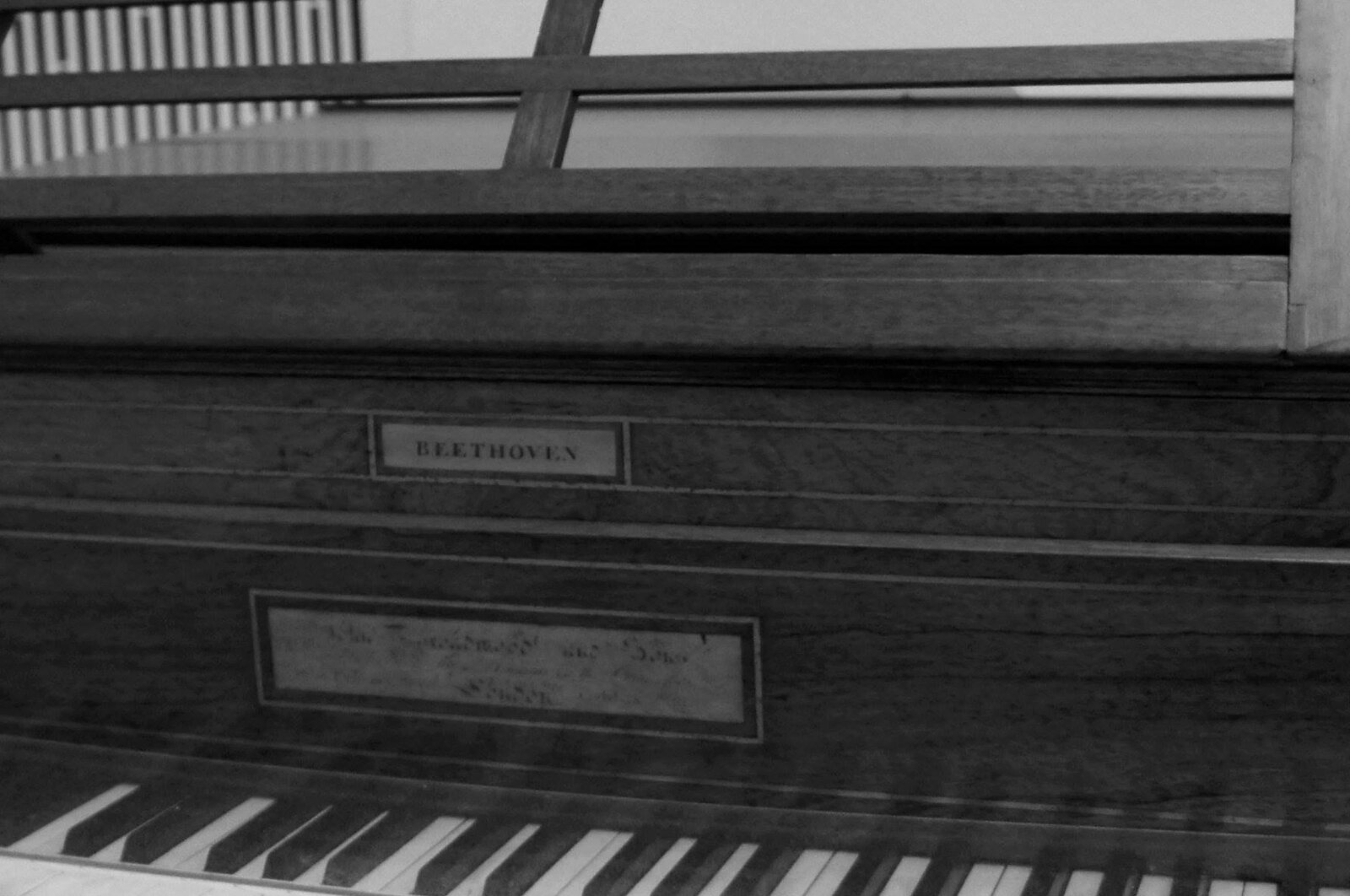 Hungarian National Museum: piano which belonged to both Beethoven and Liszt