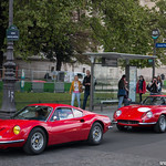 Tour Auto 2017 - Dino 246 GT & Ferrari 275 GTB by Deux-Chevrons, Paris, France