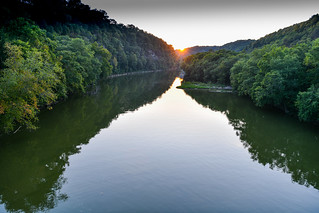 Sunset on the Palisades, Kentucky River