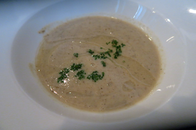 Porcini Soup - Paul Restaurant, Vienna