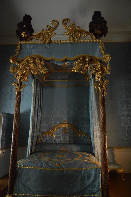 Ornate Four Poster Bed