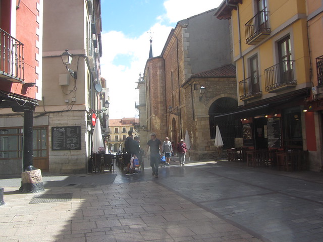 Calle Plegarias, St Martin's Church on the right.