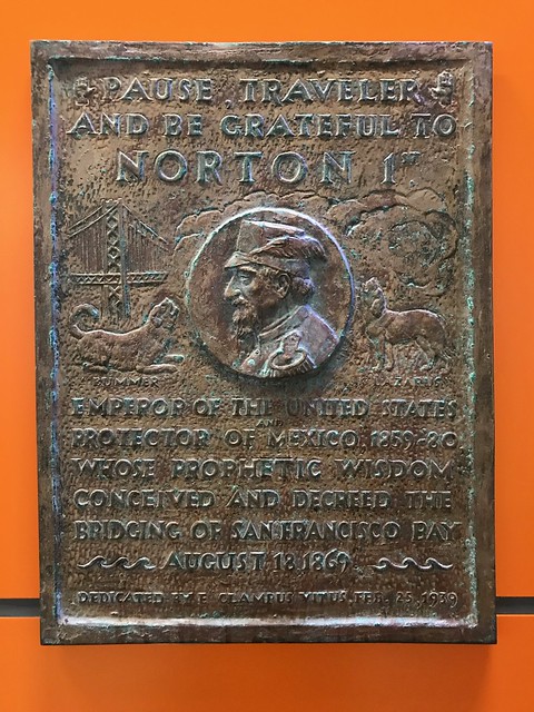 Emperor Norton plaque
