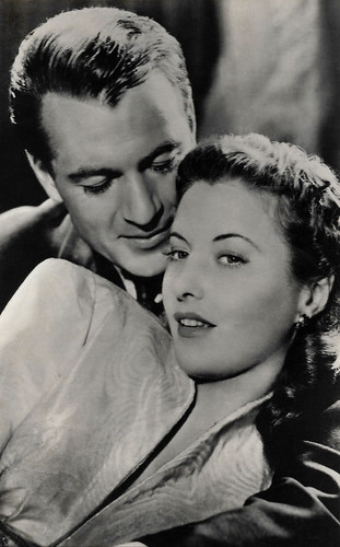 Barbara Stanwyck and Gary Cooper in Ball of Fire (1941).
