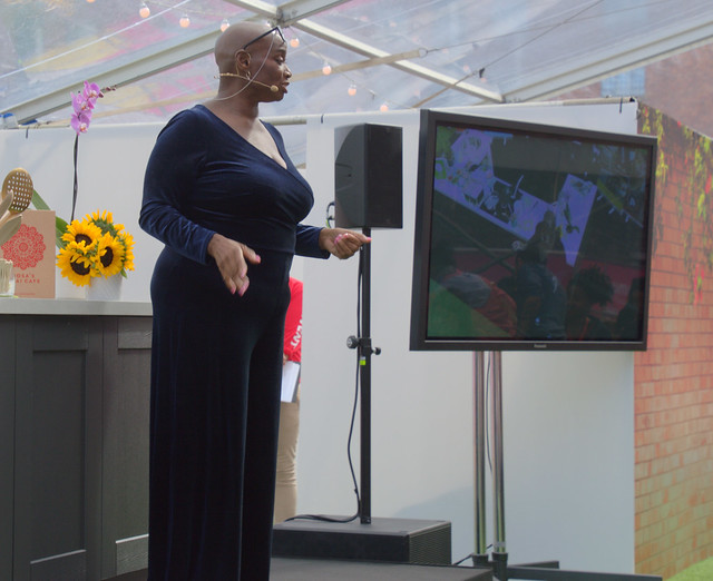 TV's Andi Oliver hosting cooking demos at Albert Dock Food Festival - Feast, at Liverpool