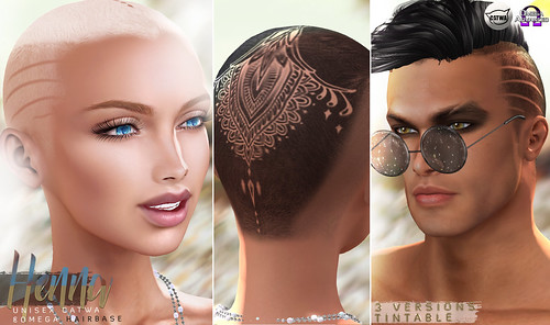 -Birth- 'Henna' Catwa and Omega Hairbase Advert @ Mainstore