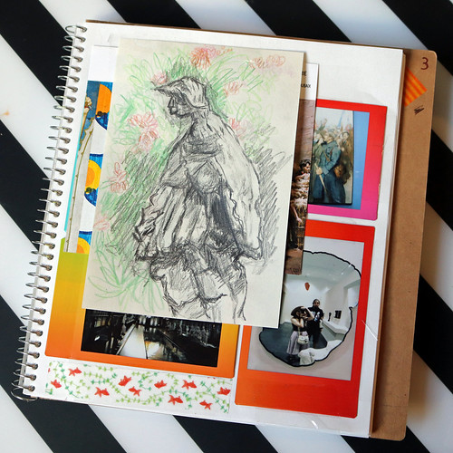 La Piscine in my sketchbook