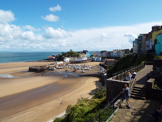 Tenby Wales by day