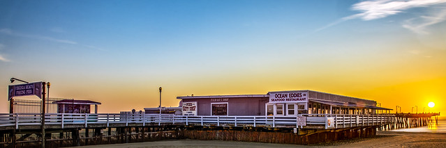 Virginia Beach Fishing Pier Sunrise