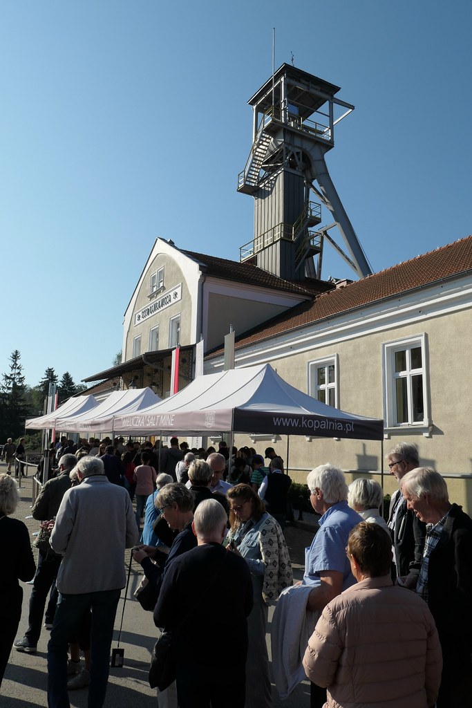 Queue up for Wieliczka Salt Mine Krakow