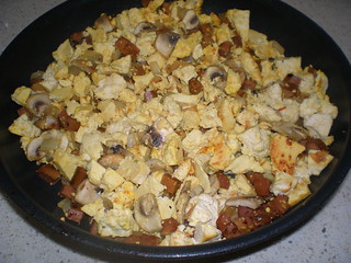 Spicy Soy and Vegetable Scramble