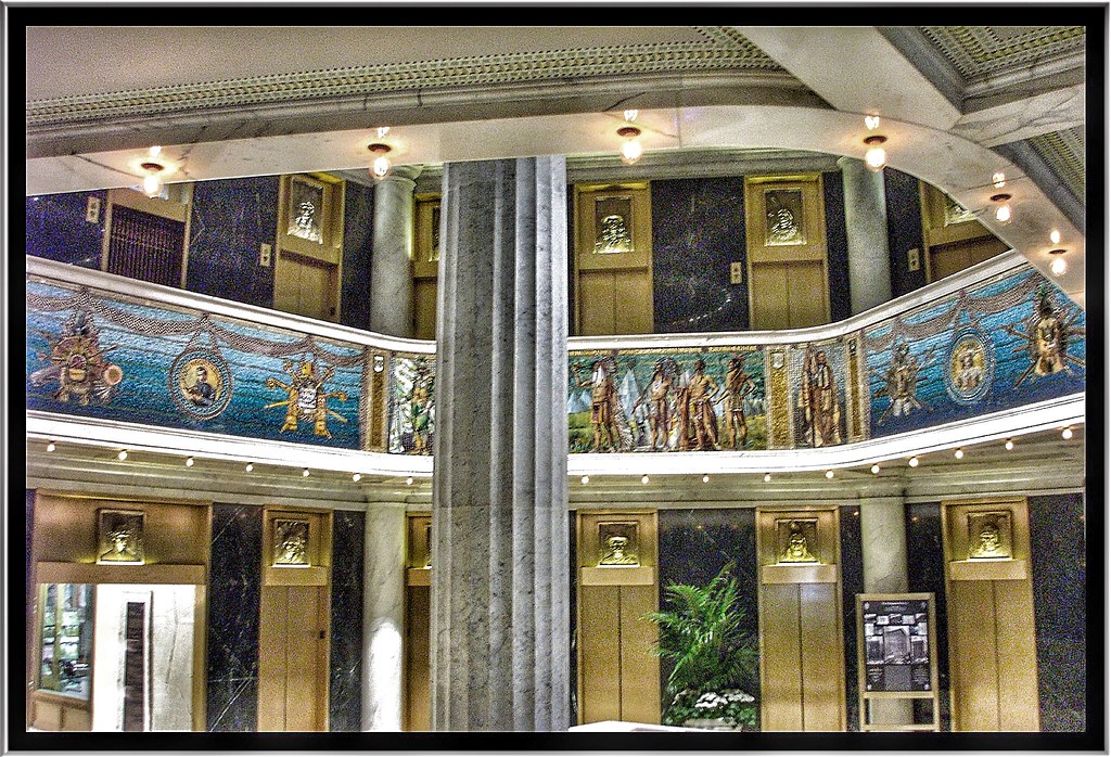 Marquette Building ~ Chicago Il ~ Lobby Area