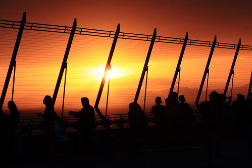 Sunset by yukky89_yamashita, Centrair Skydeck,Tokoname city, Aichi pref., Japan中部国際空港 スカイデッキ セントレア 愛知 常滑市 aichi tokoname japan ch