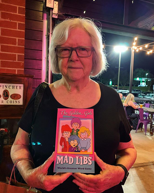 For Mom S Birthday We Got Her A Golden Girls Mad Libs A Flickr