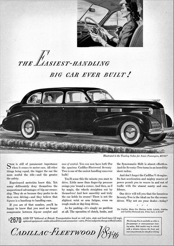 1940 Cadillac-Fleetwood Touring Sedan Seven Passenger