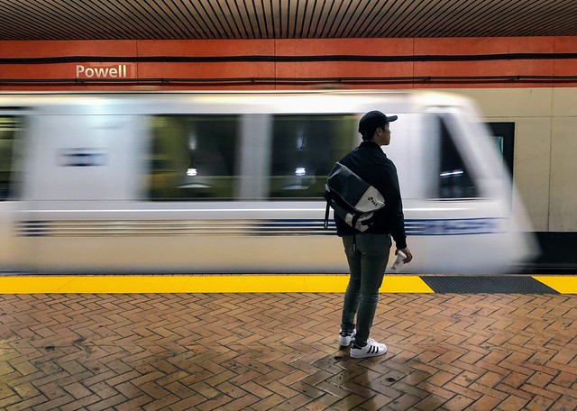 BART, Powell Street Station, San Francisco