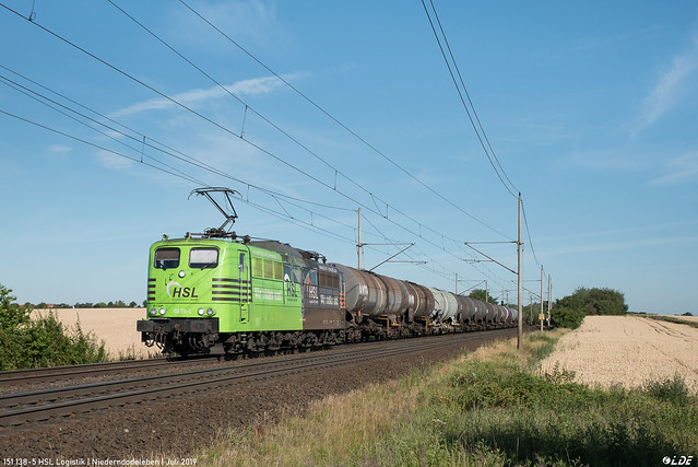 151 138-5 HSL Logistik | Niederndodeleben | Juli 2019