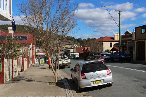 australia new south wales cobargo town village street shop building architecture heritage