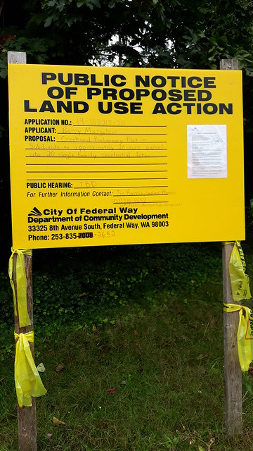 Public Notice of Proposed Land Use Action, 
