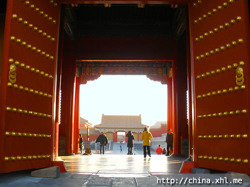 The Forbidden City Doorways