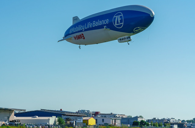 Zeppelin in Baden Baden