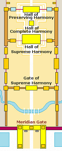 Forbidden City-map