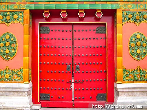 The Forbidden City Doorways
