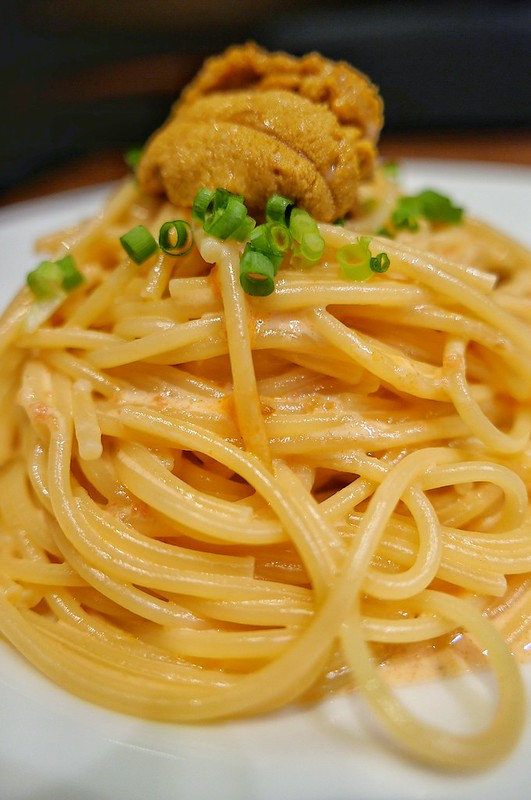 sea urchin pasta極上生ウニのトマトクリームパスタ「曳舟・ワインキッチン コメット」