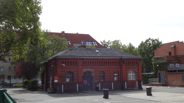 1883/86 Berlin Krankenstall Kaserne Garde-Train-Bataillon von C. Bernhardt Ringbahnstraße/Tempelhofer Damm 114 in 12103 Tempelhof